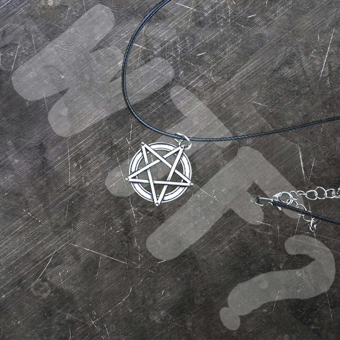 Pentagram nagymedalos nyaklanc