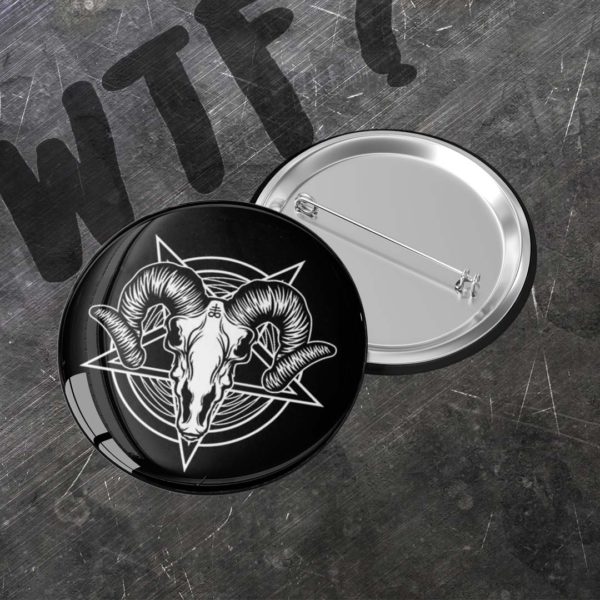 Pentagram koponya kituzo
