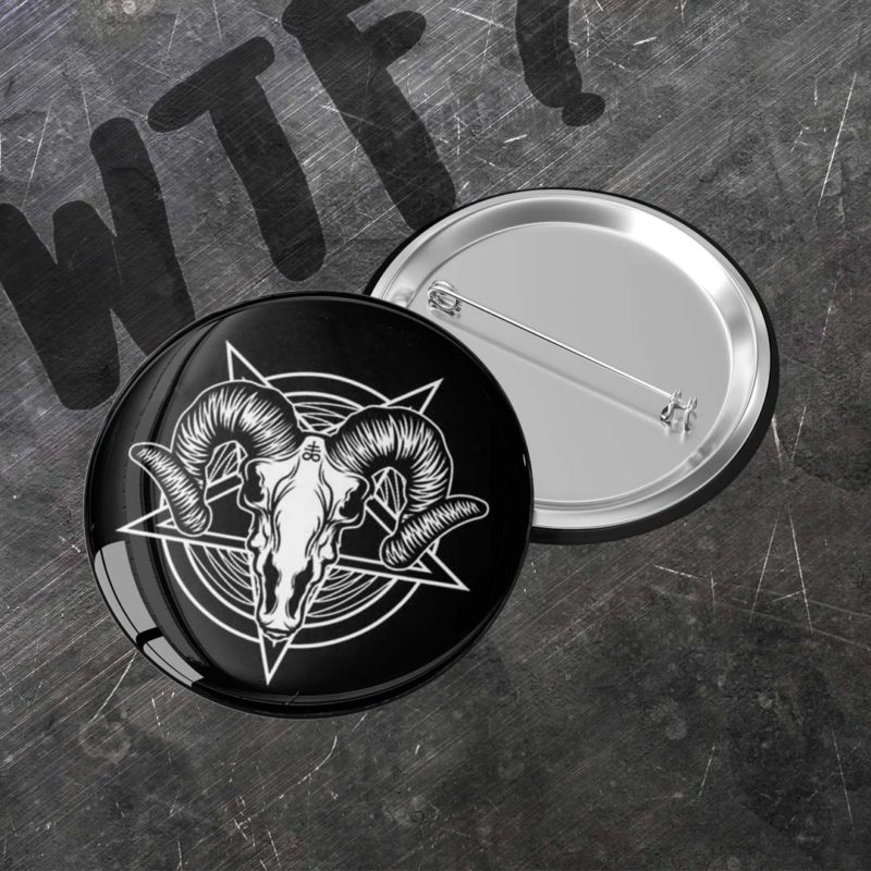 Pentagram koponya kituzo