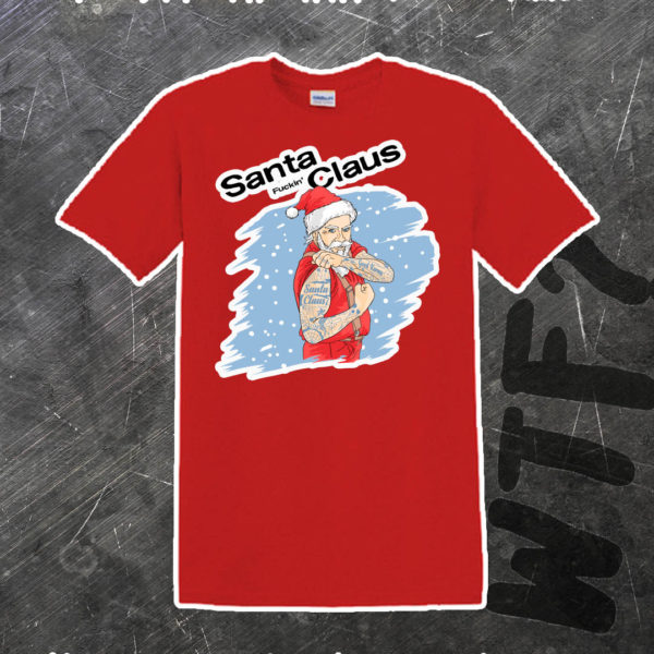 Santa Fuckin' Claus polo