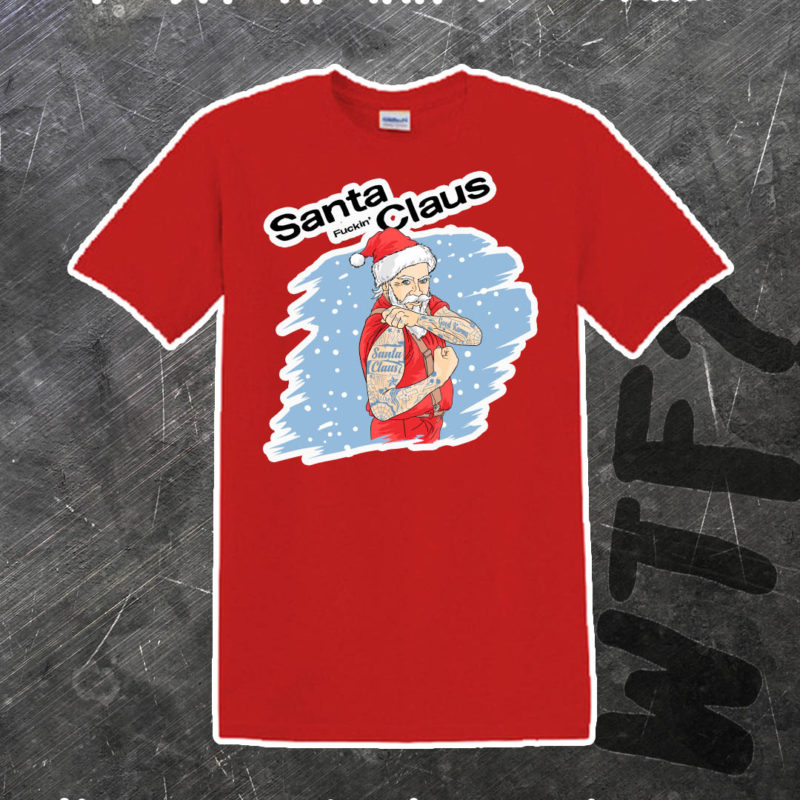 Santa Fuckin' Claus polo