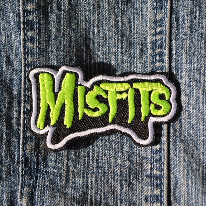 Misfits zöld felvasaló