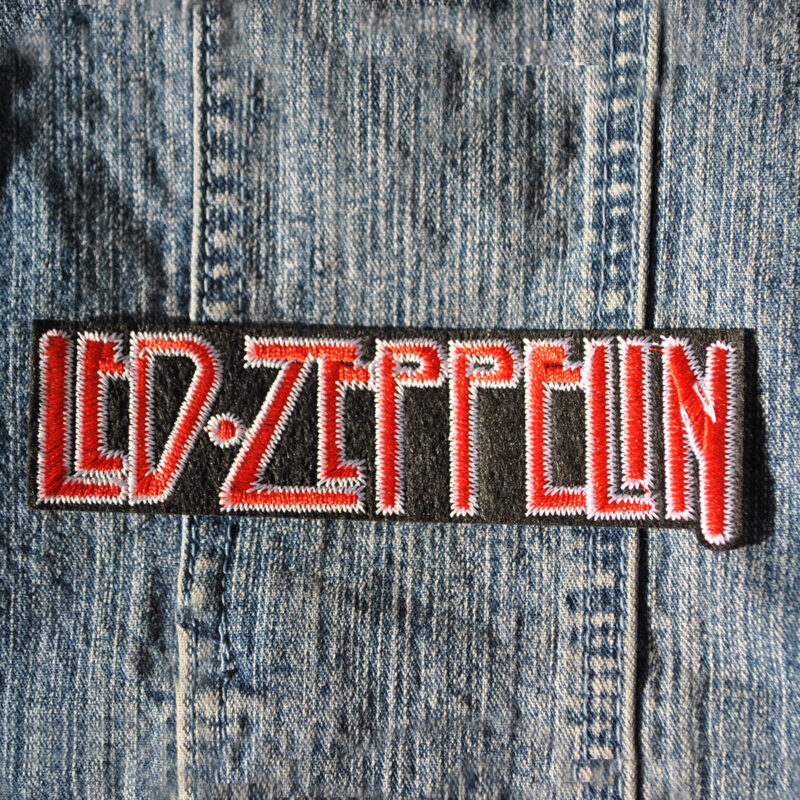 Led Zepelin piros felvasaló