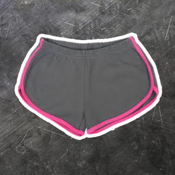Futo short - Fucsia - szurke