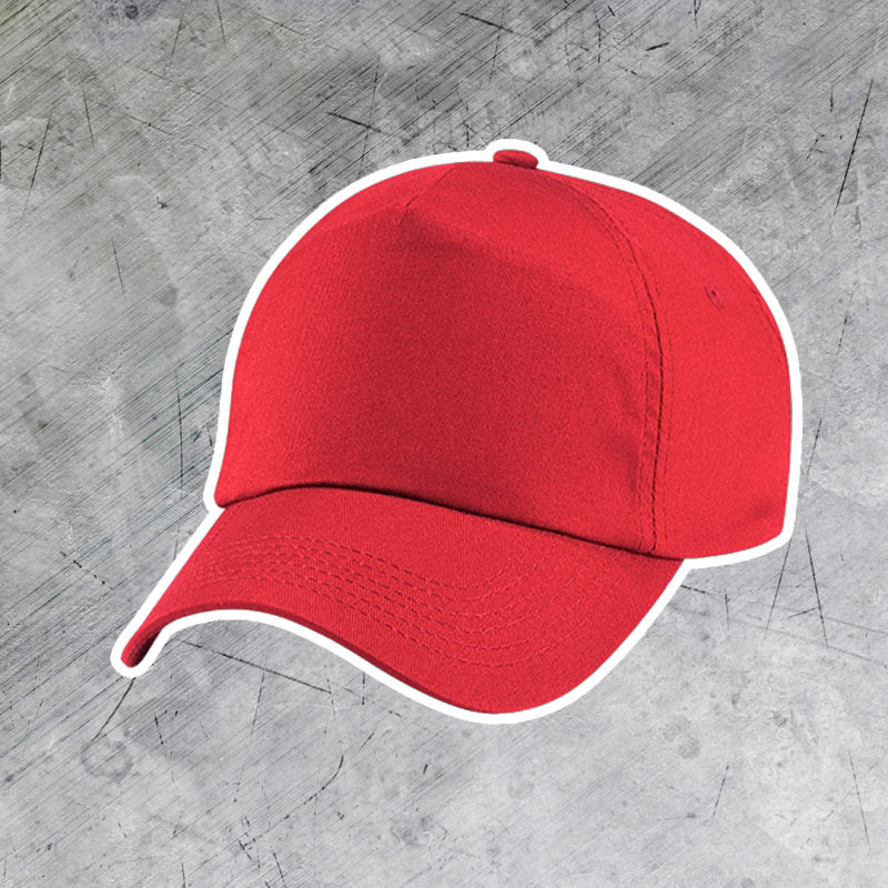 ures Baseball sapka piros