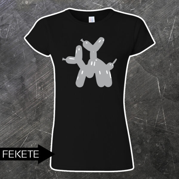 Helytelenkedő lufikutya női póló - Image 2