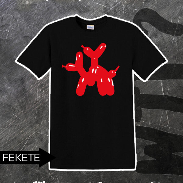 Helytelenkedő lufikutya póló - Image 2