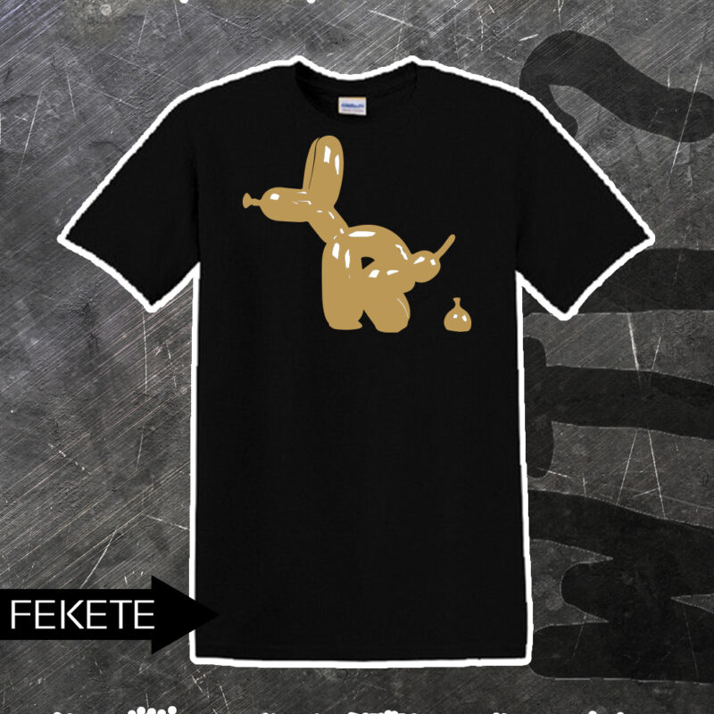 Kulázó lufikutya póló