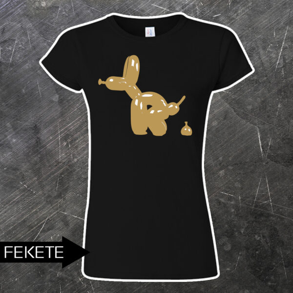 Kulázó lufikutya női póló - Image 2