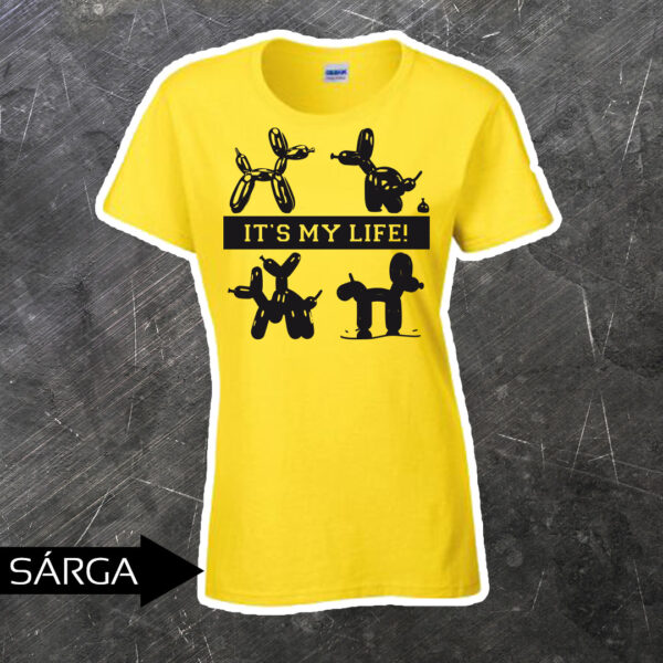 Lufikutya life női póló - Image 3