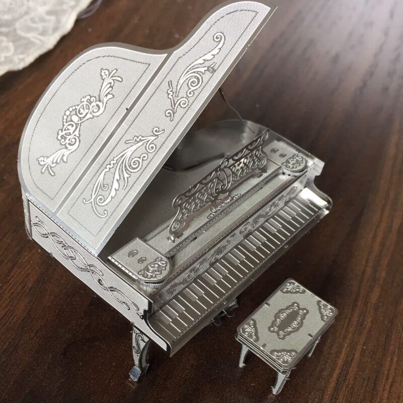 Zongora 3D puzzle és makett