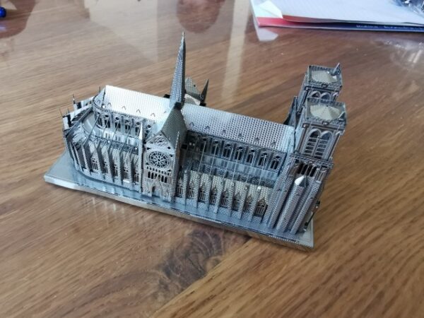 Notre Dame 3D puzzle és makett - Image 5