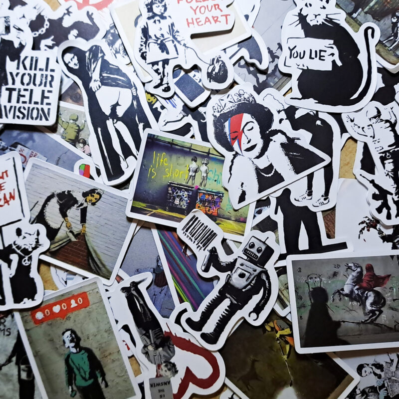 Bansky 4 db matrica