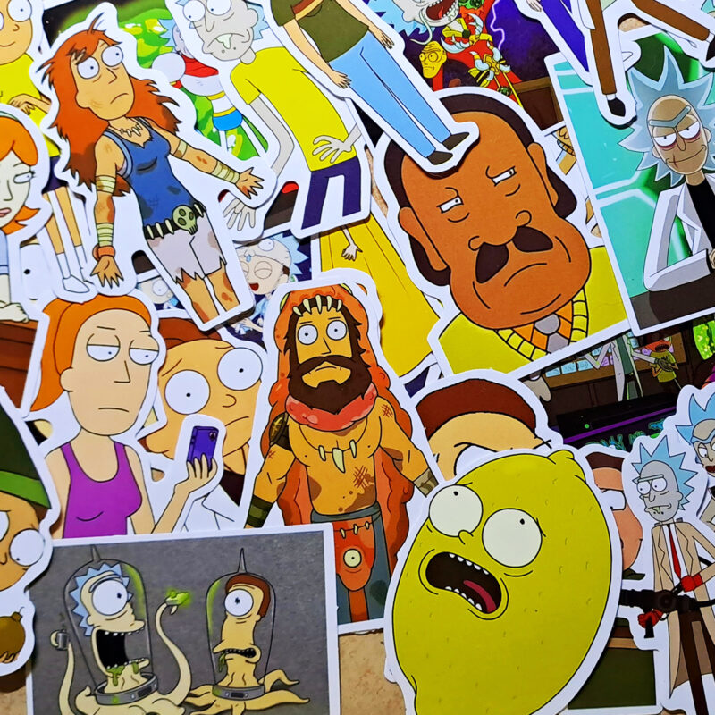 Rick and Morty 4 db matrica