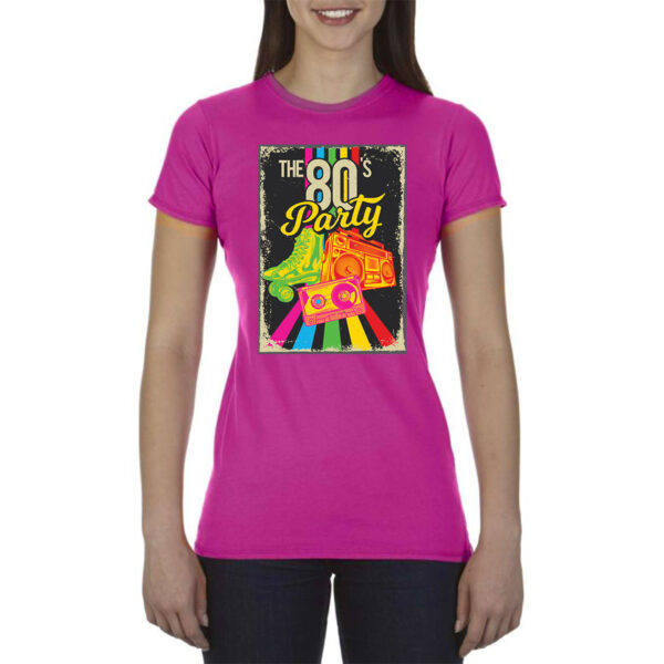 80's Retro női póló - Image 5
