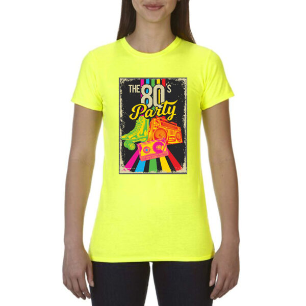 80's Retro női póló - Image 2
