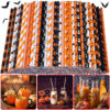 Halloween papírszivószál csomag