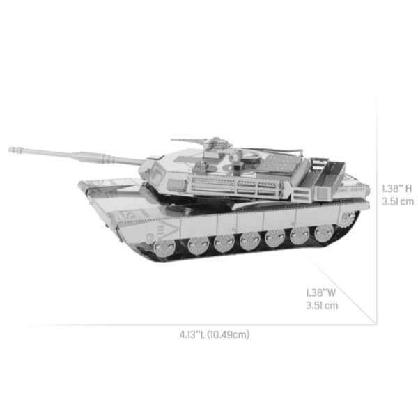 Abrams tank 3D puzzle és makett - Image 7