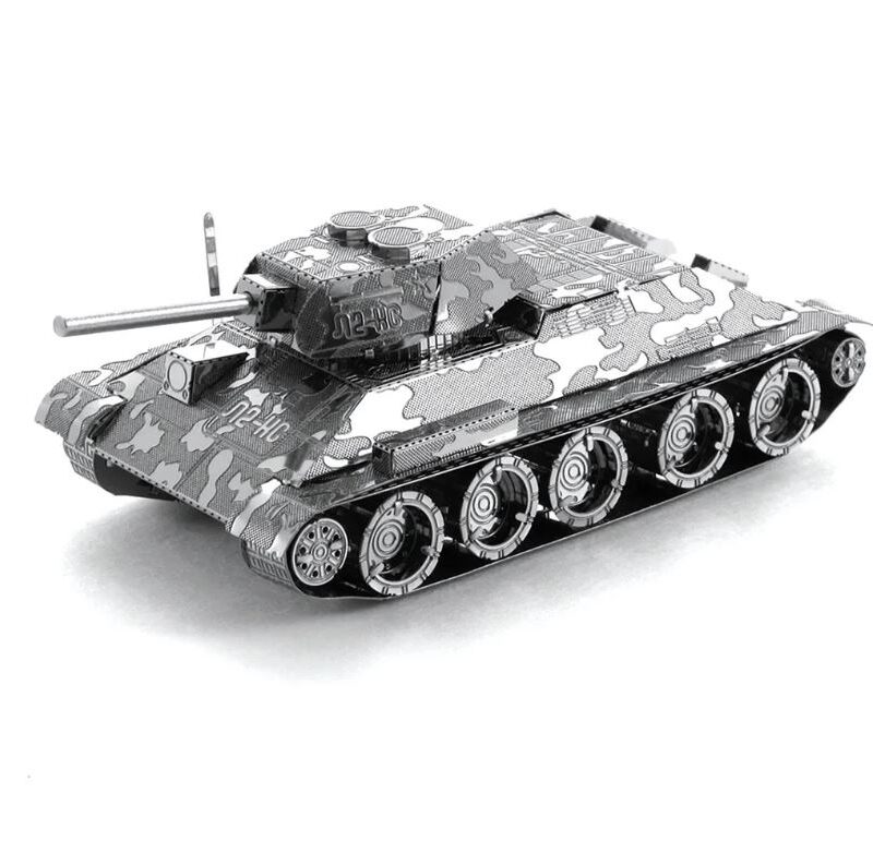 T34 tank 3D puzzle és makett