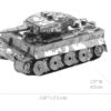 Tigris tank 3D puzzle és makett - Image 3
