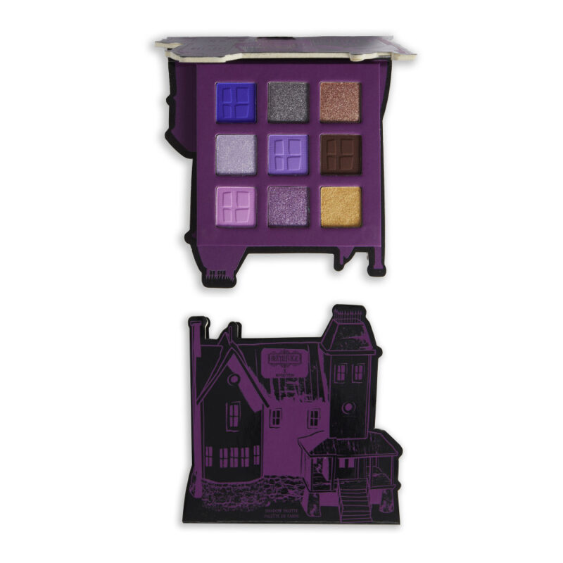 Beetlejuice x Makeup Revolution House Eyeshadow Paletta