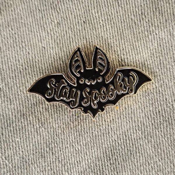 Spooky bat kitűző