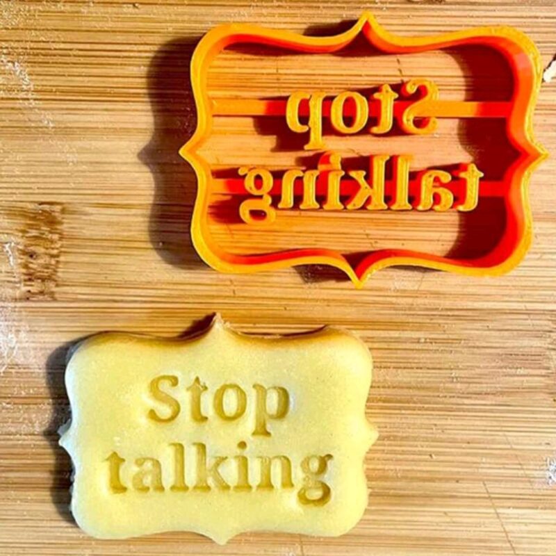 Stop talking sütiforma