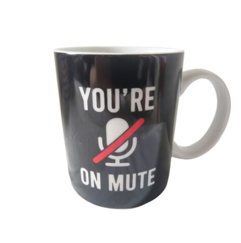 Mute you kerámia bögre