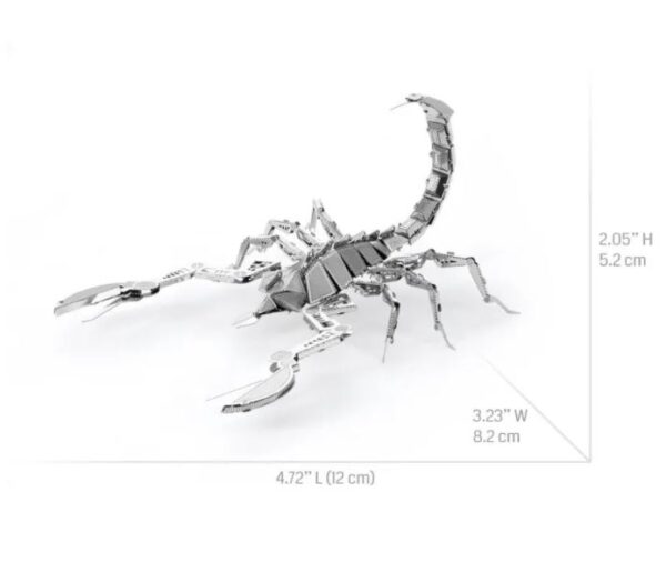 Skorpió 3D puzzle és makett - Image 2