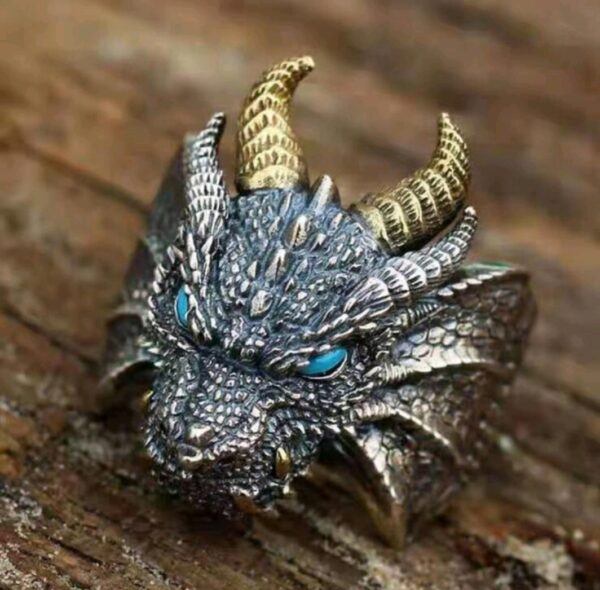 Blue dragon állítható gyűrű