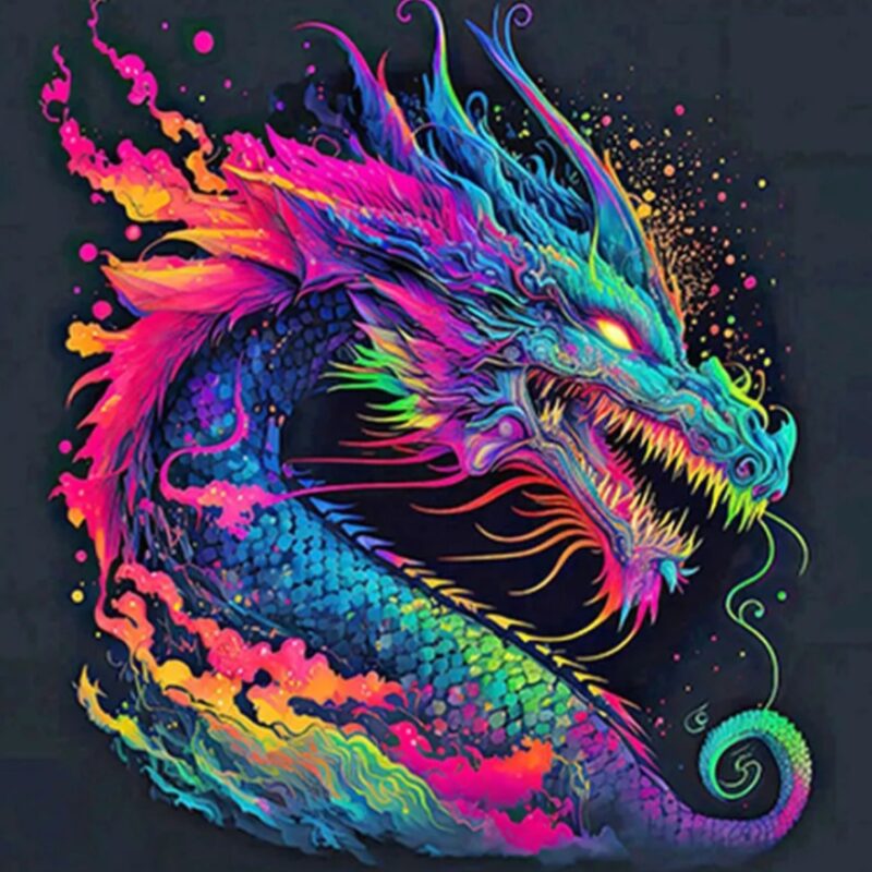 Color Dragon 5D gyémántkirakó