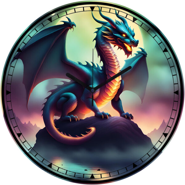 Dark Dragon óra 20 cm