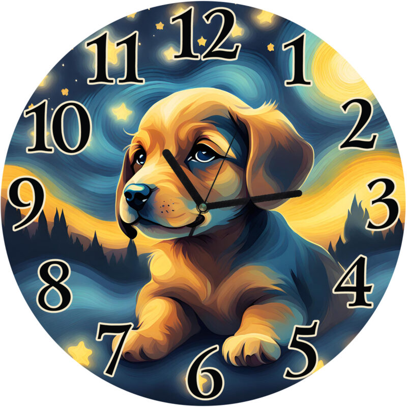 Starry puppy óra több méretben