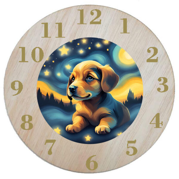 Starry puppy óra több méretben - Image 2