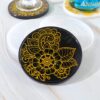 Henna kerámia tál/poháralátét több színben