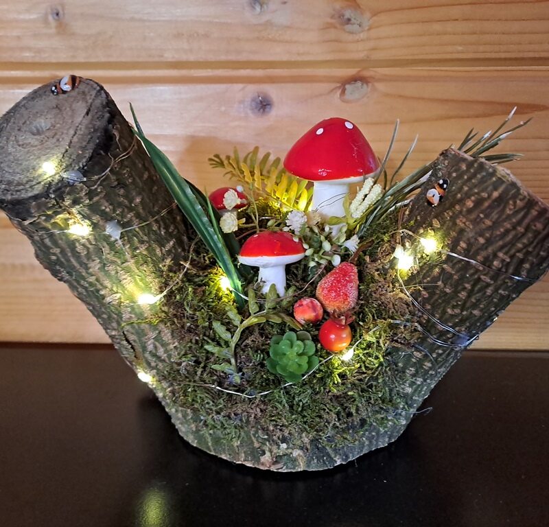 Tündérkert rönklámpa