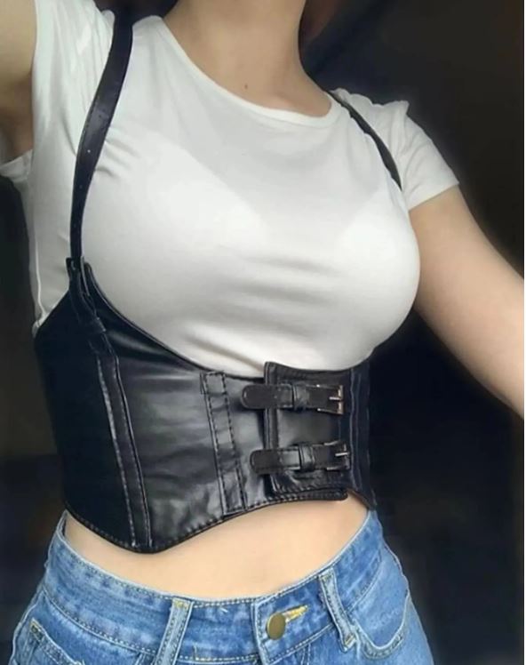 Harley mell alatti fűző