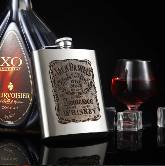 Jack Daniels fém flaska