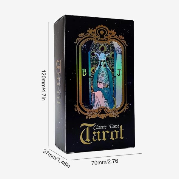 A.E. Waite classic holografikus 78 lapos Tarot kártyakészlet - Image 5
