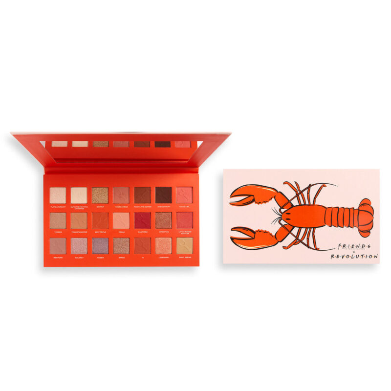 Revolution X Friends He’s Her Lobster Shadow Palette szemhéjpúder paletta