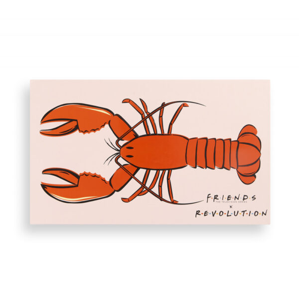 Revolution X Friends He’s Her Lobster Shadow Palette szemhéjpúder paletta - Image 4
