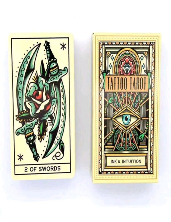 Tattoo Tarot 78 lapos kártyakészlet - Image 3