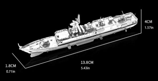 056 Frigate 3D puzzle és makett - Image 2