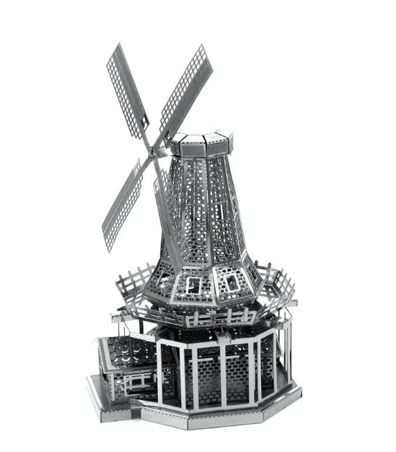Malom 3D puzzle és makett
