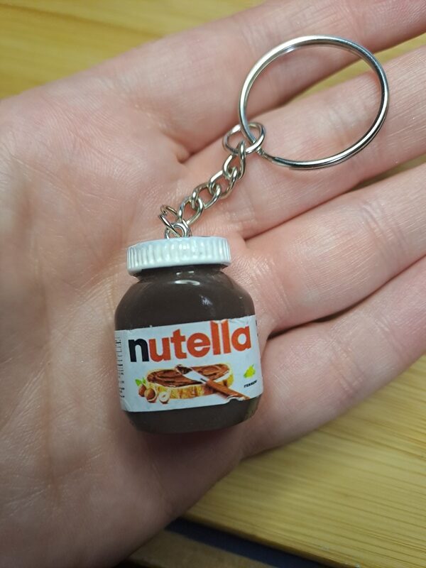 Nutella Kulcstartó