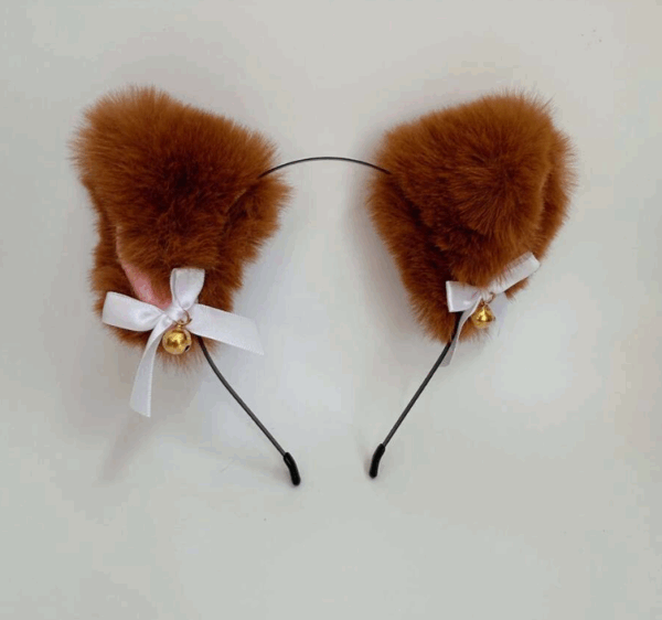 Cica füles cuki hajráf - Cosplay kiegészítő
